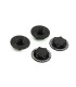 Tuerca rueda V2 cerrada ultimate negra (4u) - E1rc.com