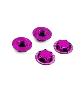 Tuerca rueda V2 cerrada ultimate rosa  4u 