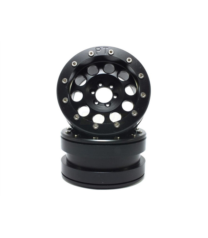 Llantas Beadlock PT-Revolver Negro/Negro 2.2 2u - E1rc.com