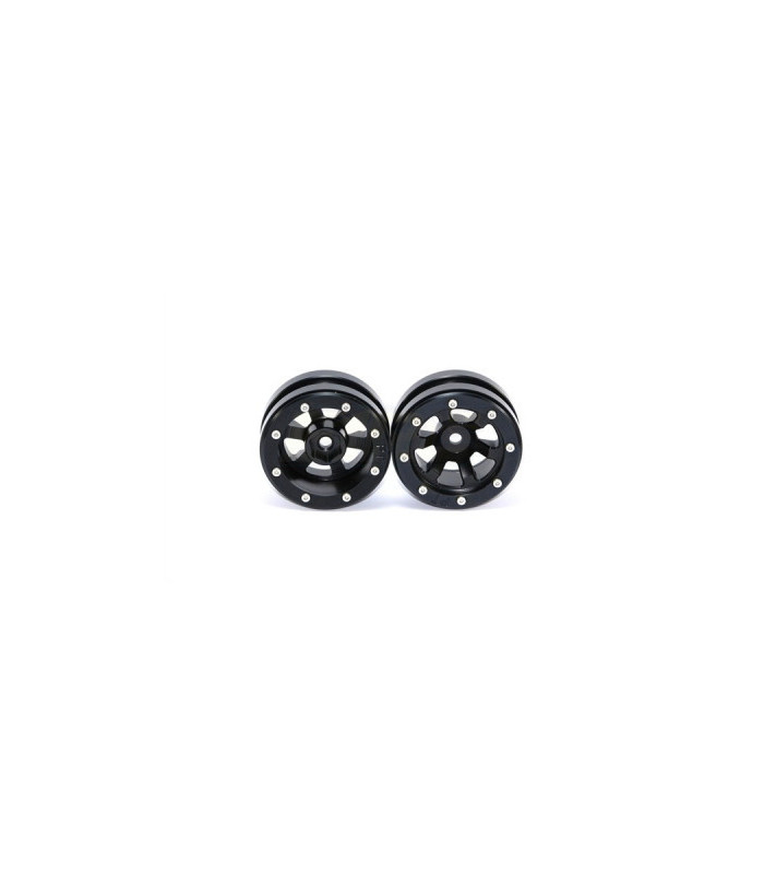 Llantas Beadlock PT- Claw Black/Black 1.9 (2 u) - E1rc.com