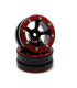 Llantas Beadlock PT-Safari Negro/Rojo 1.9 (2 u) - E1rc.com