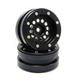 Llantas Beadlock PT-Bullet Negro/Negro 1.9 (2 u)