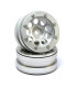 Llantas Beadlock PT- Ecohole Plata/Plata 1.9 (2u) - E1rc.com