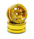 Llantas Beadlock PT- Distractor Gold/Gold 1.9 (2u) - E1rc.com