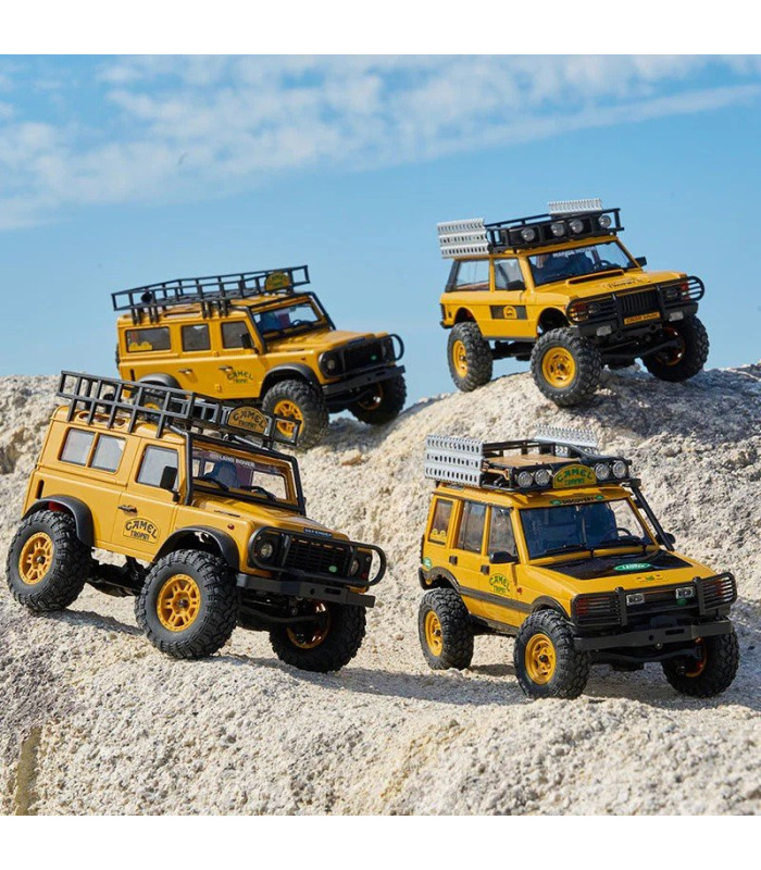 Land Rover 1/24 Defender 110 RTR amarillo FMS - E1rc.com