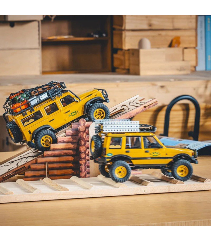 Land Rover 1/24 Defender 110 RTR amarillo FMS - E1rc.com