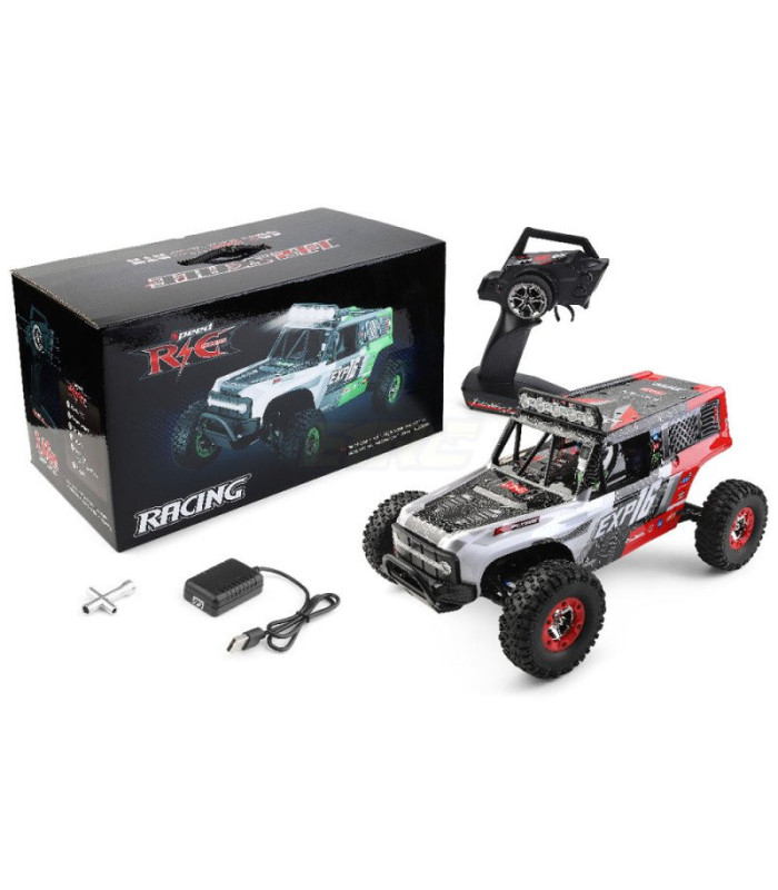 Wltoys Rock crawler RTR 1/12 4wd 2.4GHZ rojo - E1rc.com