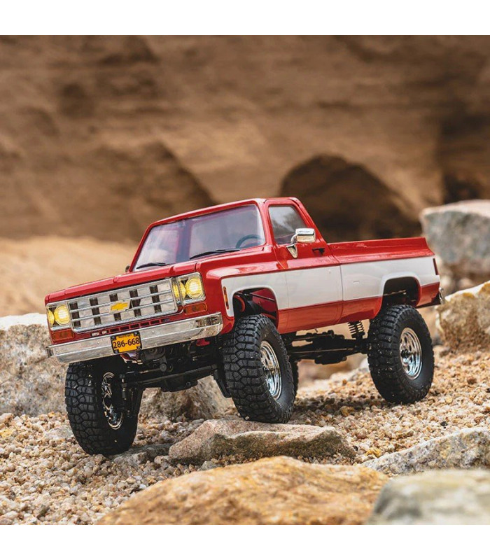 Crawler Chevrolet K10 V2 1/18 RTR rojo FMS - E1rc.com