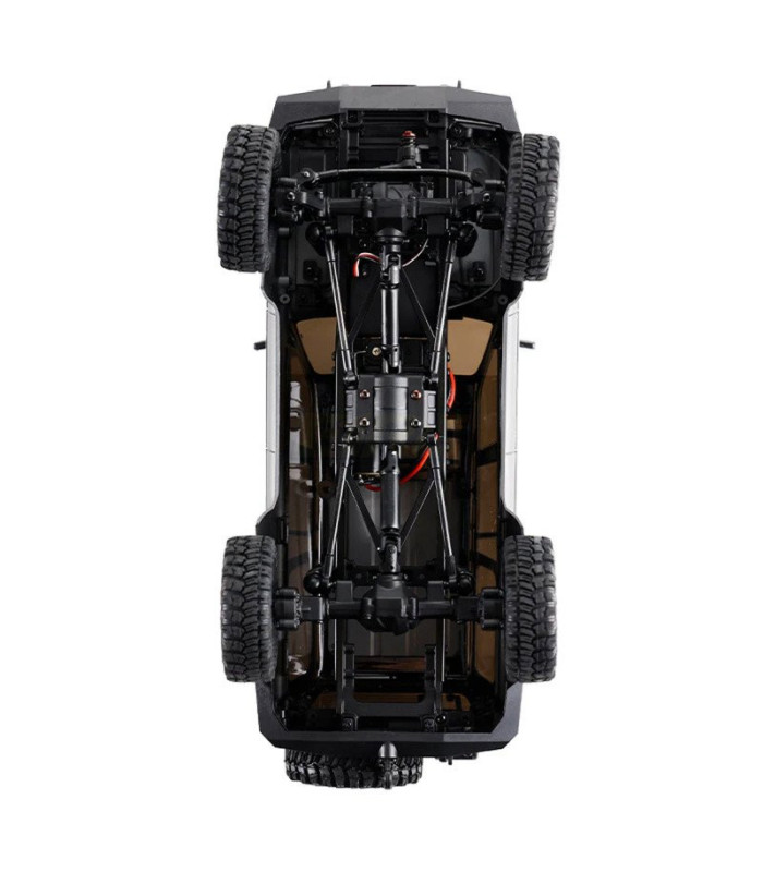 Crawler Toyota LC80 1/18 RTR yellow V2 FMS - E1rc.com