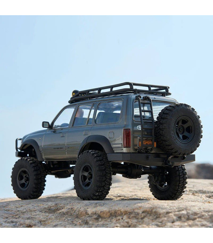 Crawler Toyota LC80 V2 1/18 RTR Gris FMS - E1rc.com