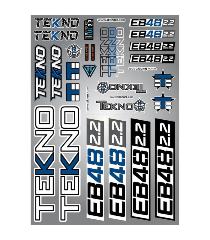 Pegatinas Tekno EB48 2.2 - E1rc.com