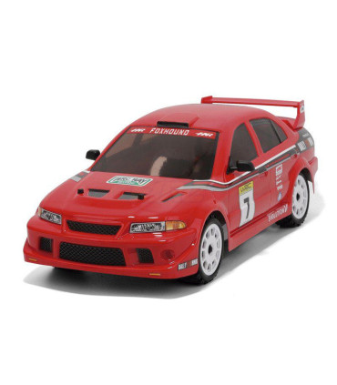 Mitsubishi Evo 1/10 Rally 60A 4x4 rojo RTR