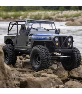 SCX10 Jeep CJ-7 4x4 RTR Brushed rock crawler gris