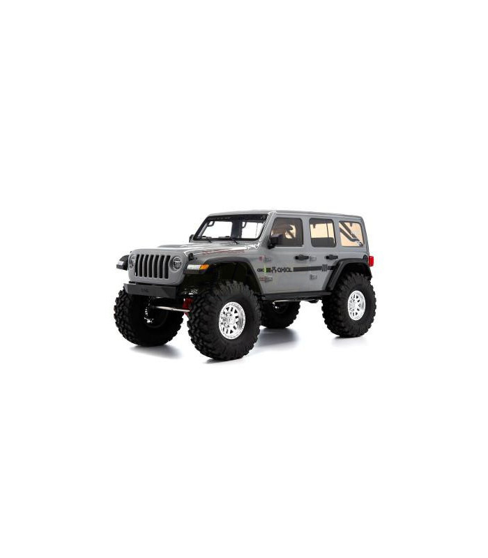 SCX10 Jeep JLU Wrangler 4x4 RTR brushed gris - E1rc.com