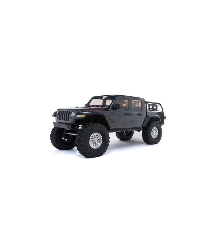 SCX10 Jeep JT Gladiator 4x4 RTR Brushed Rock gris - E1rc.com
