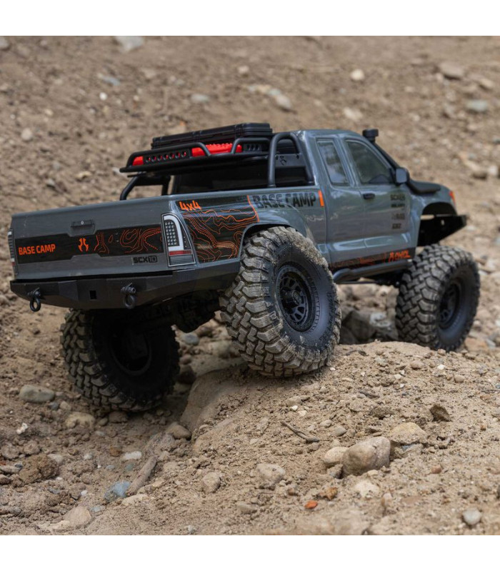 SCX10 Base camp 4x4 Rock Crawler brushed RTR Gris - E1rc.com