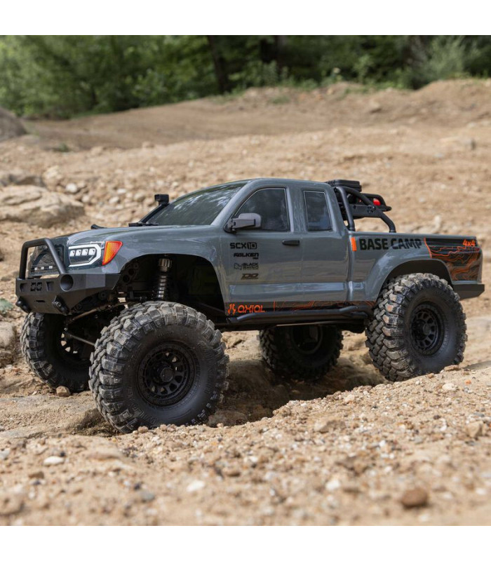 SCX10 Base camp 4x4 Rock Crawler brushed RTR Gris - E1rc.com
