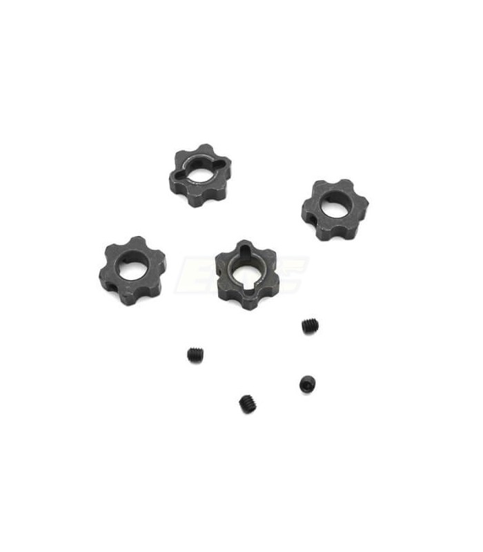 Hexagon 12mm Lightweight Steel for SCT410 Series - E1rc.com