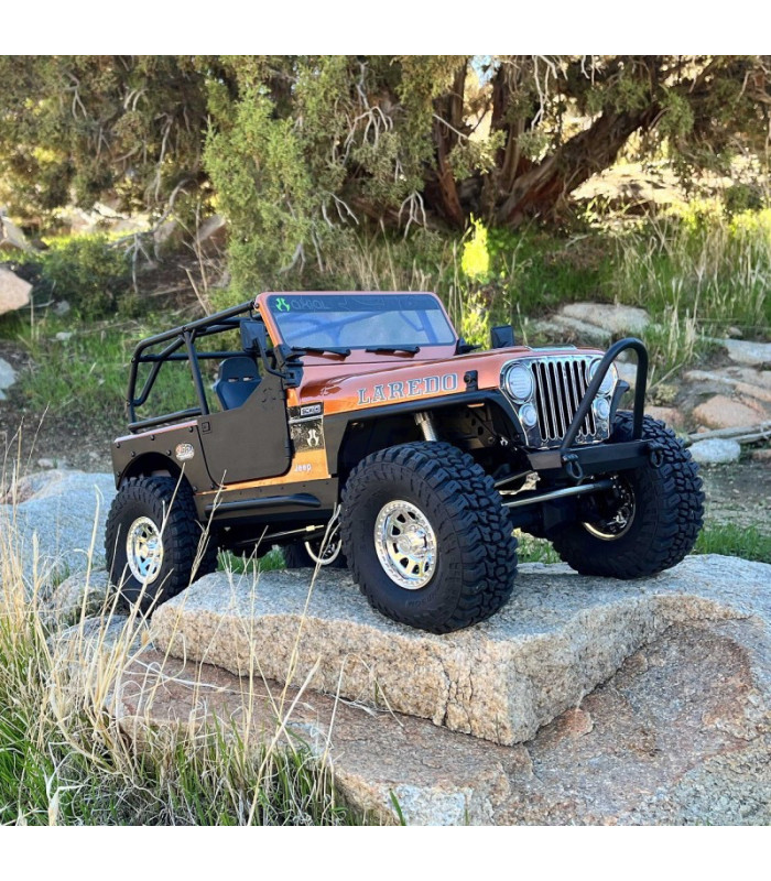 SCX10 Jeep CJ-7 4x4 RTR Brushed Rock Crawler cobre - E1rc.com