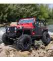 SCX10 Jeep CJ-7 4x4 RTR Brushed Rock Crawler rojo