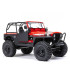 SCX10 Jeep CJ-7 4x4 RTR Brushed Rock Crawler rojo - E1rc.com