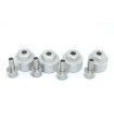 Separador aluminio para llantas 12mm Metsafil