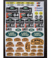 Set pegatinas Camel Land Rover