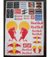 Set pegatinas Red Bull Castrol - E1rc.com