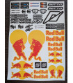 Set pegatinas Red Bull