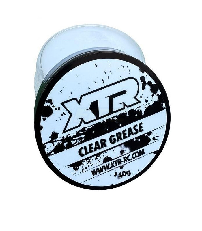 Grasa transparente XTR 40gramos O-ring y vastagos - E1rc.com