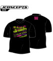 Camiseta Jc retro rosa amarilla talla XL