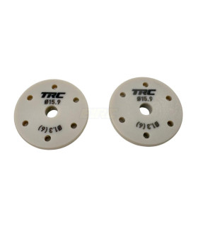 Pistones de amortiguador 6x1 3 planos TRC  2u 