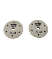 Pistones de amortiguador 6x1.3 planos TRC (2u)
