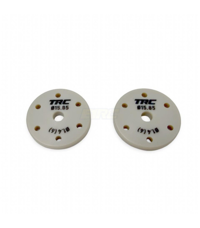 Pistones de amortiguador 6x1.4 planos TRC (2u) - E1rc.com