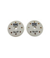 Pistones de amortiguador 8x1.3 planos TRC (2u)
