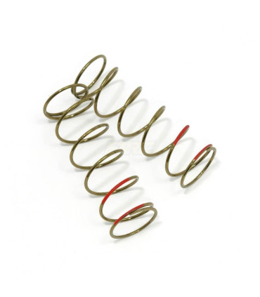 Shock Spring Set  1 4 x 6 375T  68mm  RED 