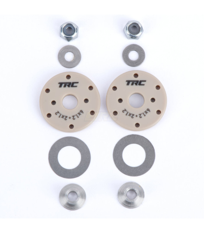 Pistones de valvula 6x1.2 + 2x1.2 planos TRC (2u) - E1rc.com