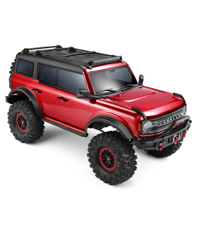 WL Caballo 104020 4WD Crawler 1/10 RTR Rojo - E1rc.com