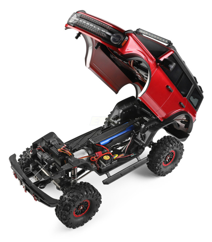 WL Caballo 104020 4WD Crawler 1/10 RTR Rojo - E1rc.com