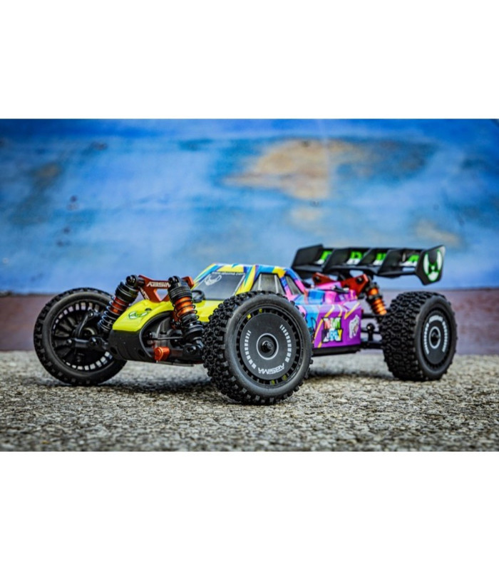 Neon Furry morado Buggy 4WD RTR 1/12 - E1rc.com