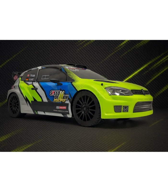 Speed Demon Rally Car 1/12 blancl 4WD RTR - E1rc.com