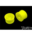 Llanta trasera amarilla Tworks