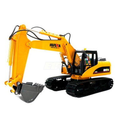 Exacavadora Huina 1535 1/14 Pala metalica 2 4 ghz