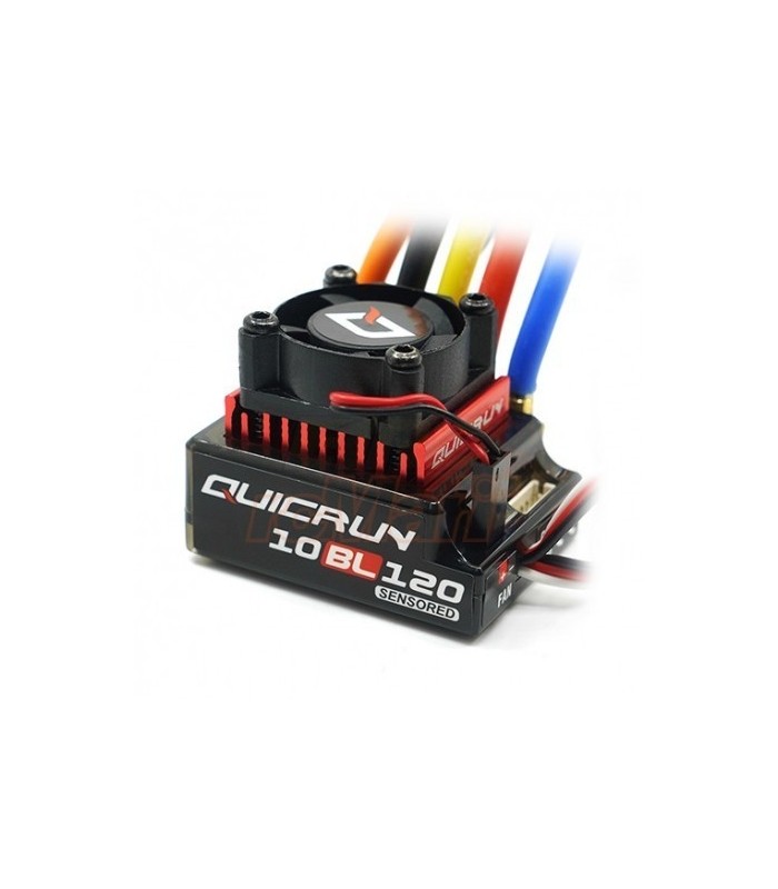 Speed controller Hobbywing quicrun 120A Brushless sensors - E1rc.com