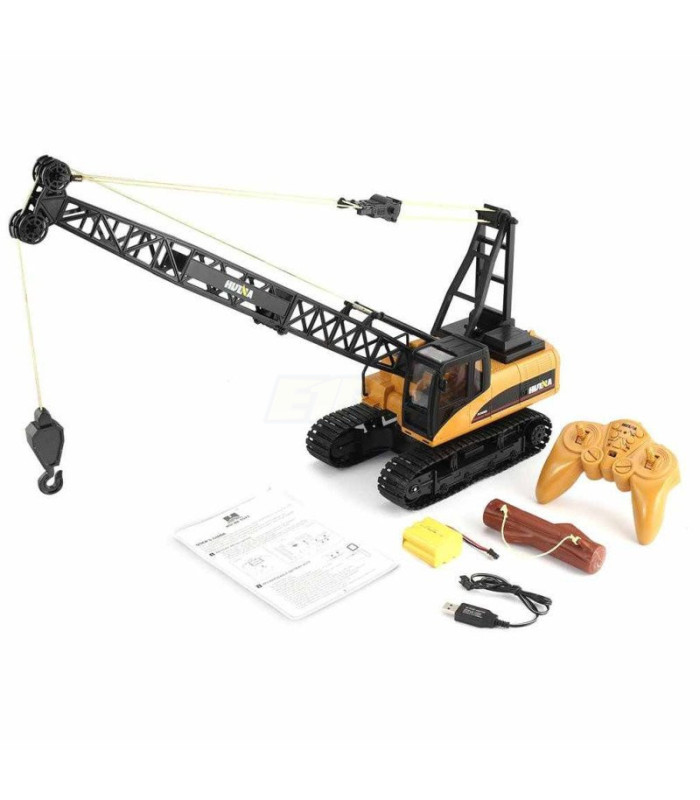 Grua Huina 1572 1/14 brazo metalico 24ghz - E1rc.com