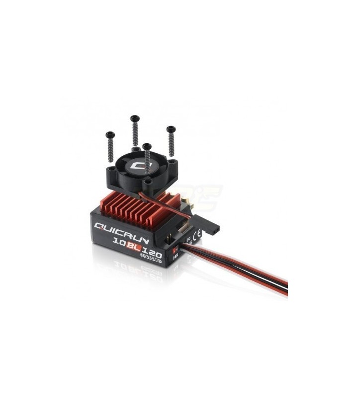 Speed controller Hobbywing quicrun 120A Brushless sensors - E1rc.com