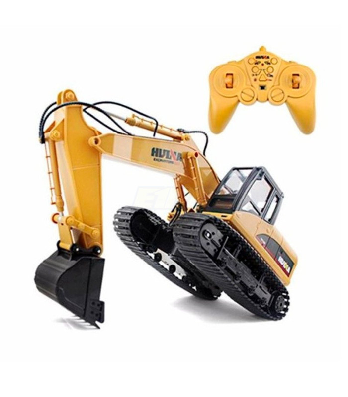 Exacavadora Huina 1535 1/14 Pala metalica 2.4 ghz - E1rc.com
