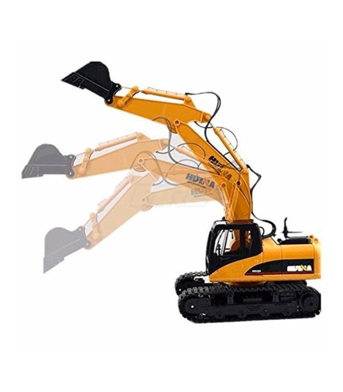 Exacavadora Huina 1535 1/14 Pala metalica 2.4 ghz - E1rc.com