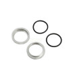 Shock Adjustment Nuts short, aluminum, CLEAR 2ud