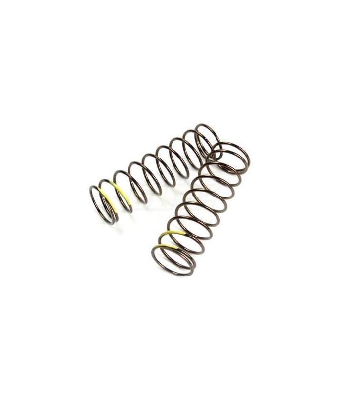 Muelles Delanteros Baja Frecuencia 1.6×9.7 4.47lb/in. 75 mm Amarillo Series EB / NB / SCT - E1rc.com